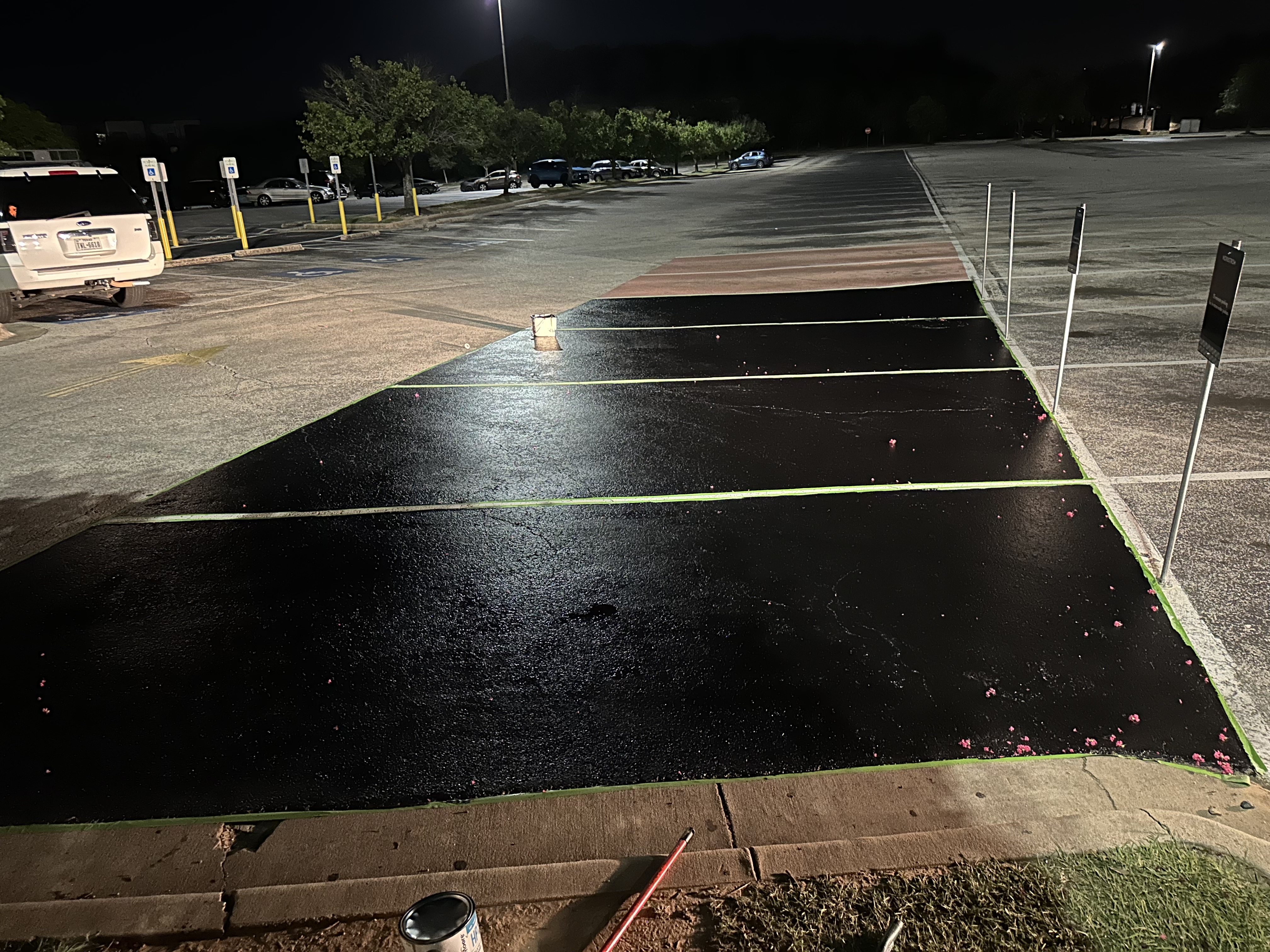 Parking Lot Paint And Stripping