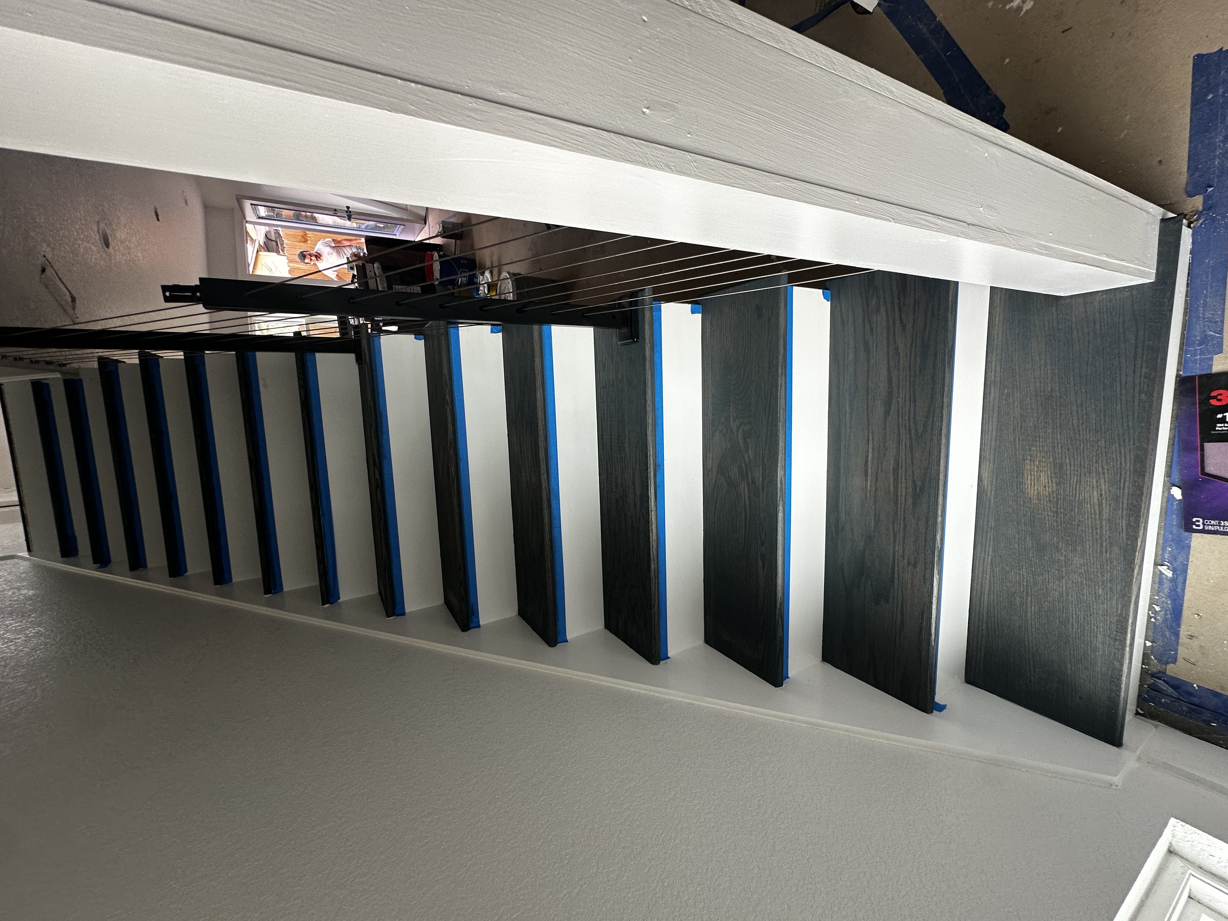 Stair Staining